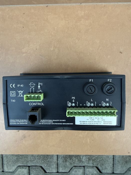 Controler Ekoster, centrala gazeificare