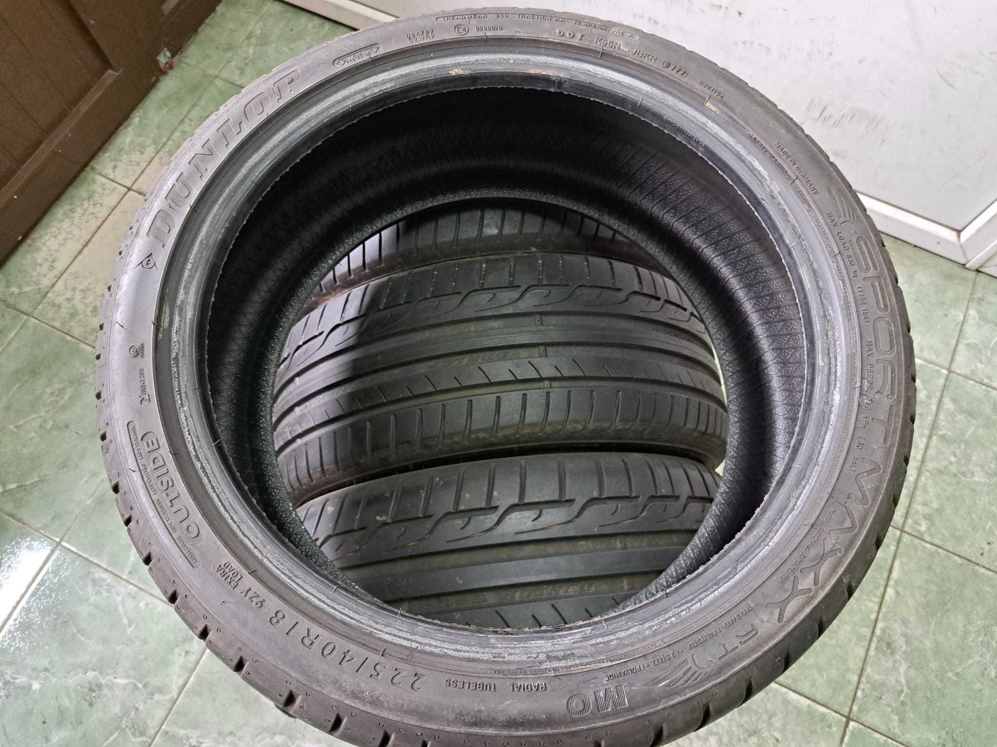 4 anvelope 225/40 R18 Dunlop
