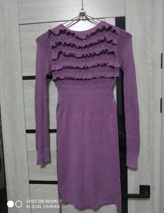 Платье трикотажное женское