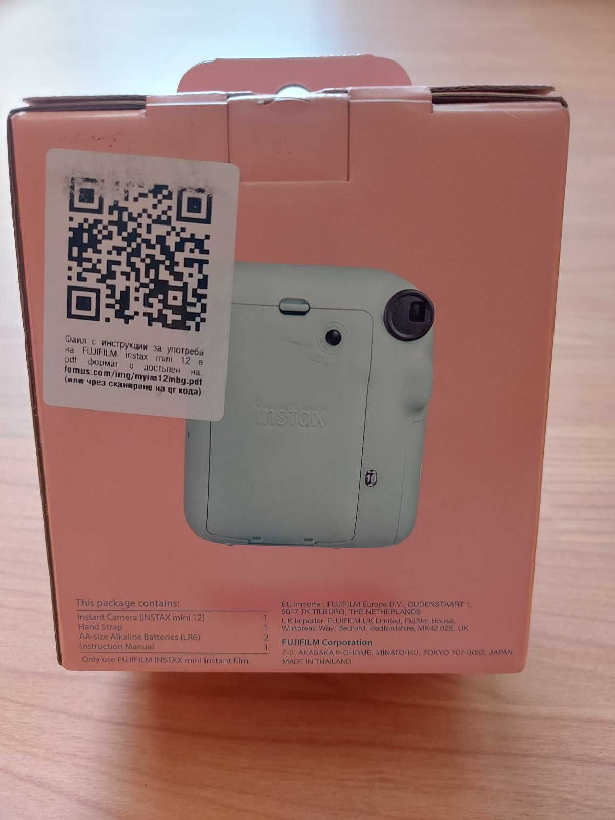 FUJI FILM  Instax mini 12-   Чисто нов