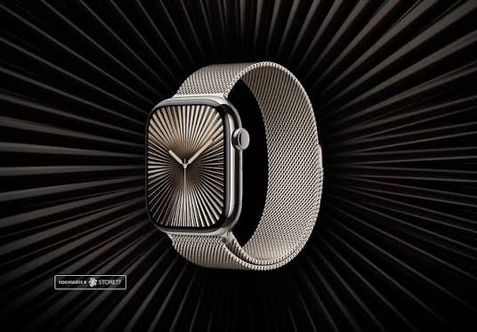 Apple Watch 10 46mm stainless. Стальные часы 10 46 мм