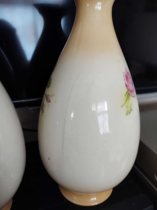 Комплект 2 големи антични английски вази, викториански , от 1910г.