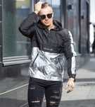 НОВО Mister Tee Reflective Windbreaker мъжки анорак ветровка S/M/L/XL