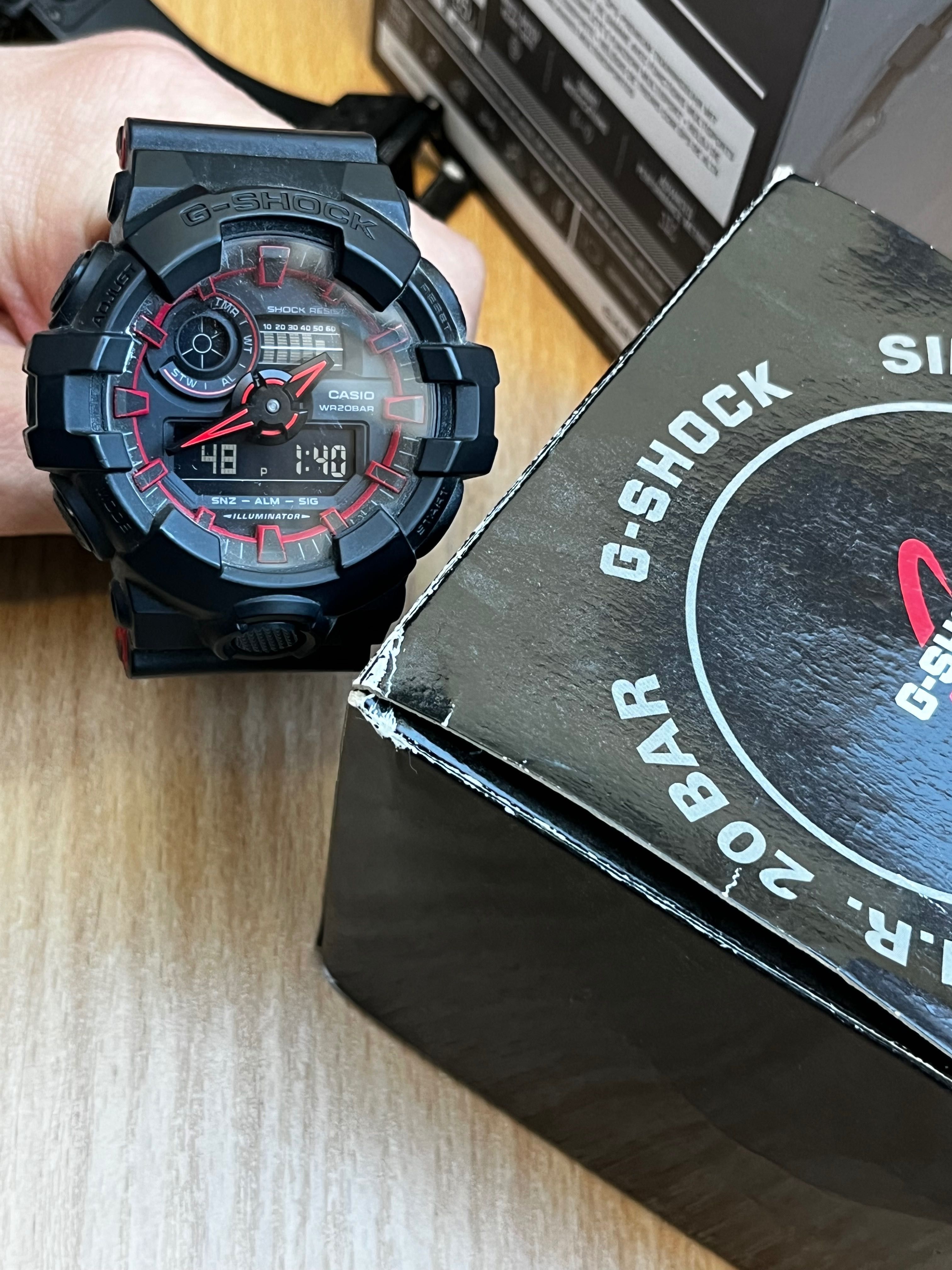 Garmin fenix 5 + G-shock + протектор и каишка