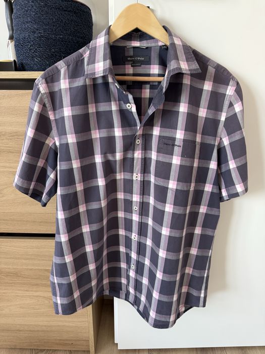 Camasa MARC O’POLO Maneca Scurta Carouri Barbati | Marime XL