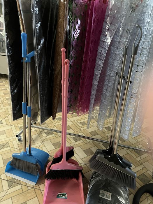 Веник с совком новый