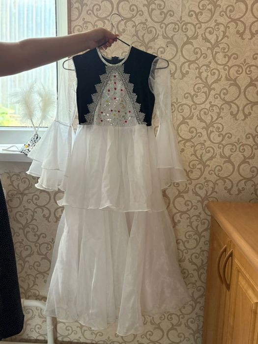 национальное комплектное платье