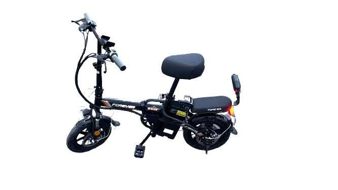 Bicicleta Electrica Forever, Pliabila, 350W, 14'', Baterie 48 V, Noua