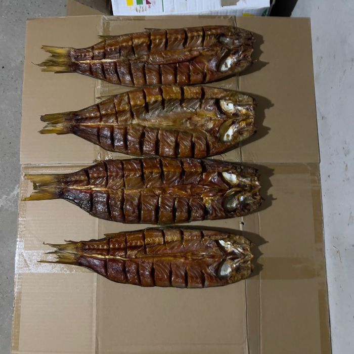 Кефаль копченный