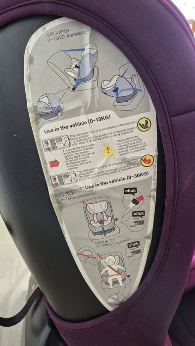 Scaun auto Crocodile 0-36 kg