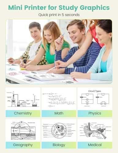 Нов Портативен термопринтер за телефон iOS Android – фото и бележки