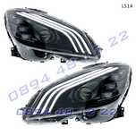 Тунинг LED фарове Mercedes C W204 PreFacelift 07-10г мерцедес фейс ц