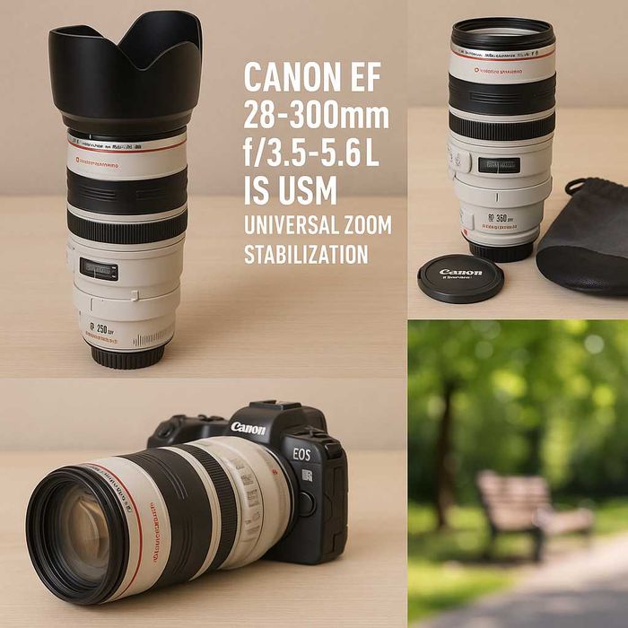Объектив Canon EF 28-300mm f/3.5-5.6L IS USM  (Идеальное состояние)