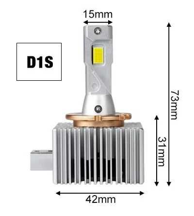 Лед крушки №3657-1 Led-Xenon-D1S -Canbus- D-serie - 2 бр.