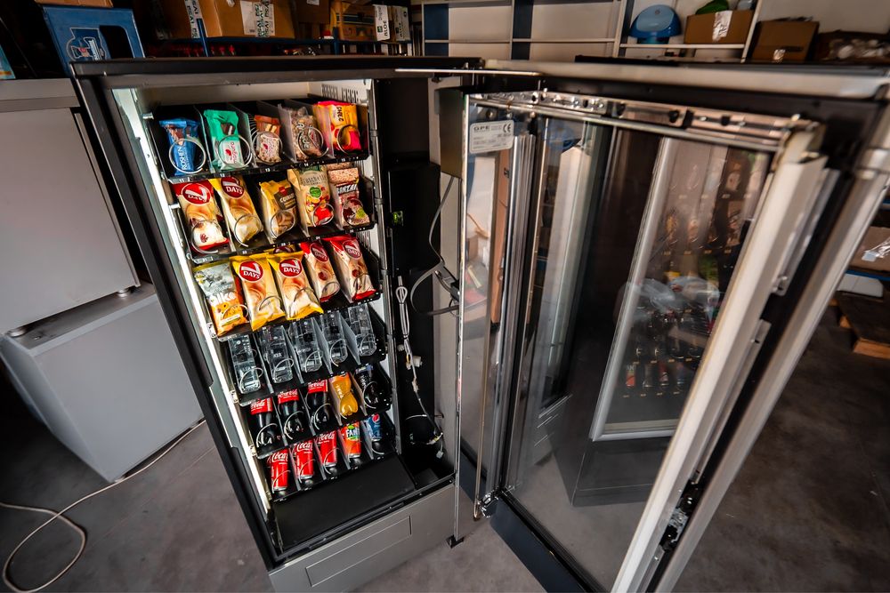 Automate cafea si snak & caffe max full cititor pregatite de montaj