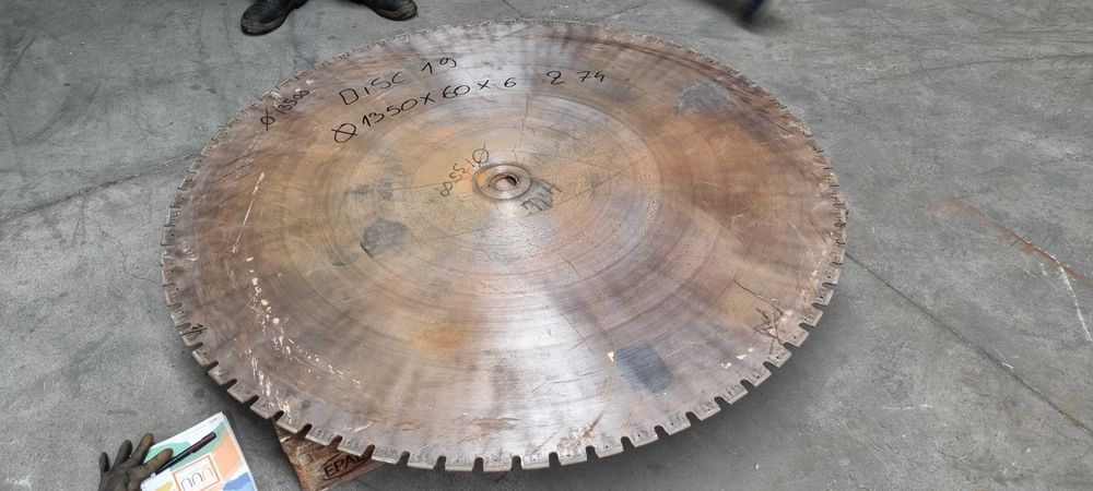 Disc vidia, disc diamantat de 1350 mm second