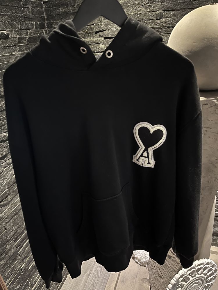 Hanorac AMI Paris Negru Size XL fit L | PREMIUM