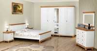 Set mobila dormitor Bucovina, lemn masiv, stil clasic