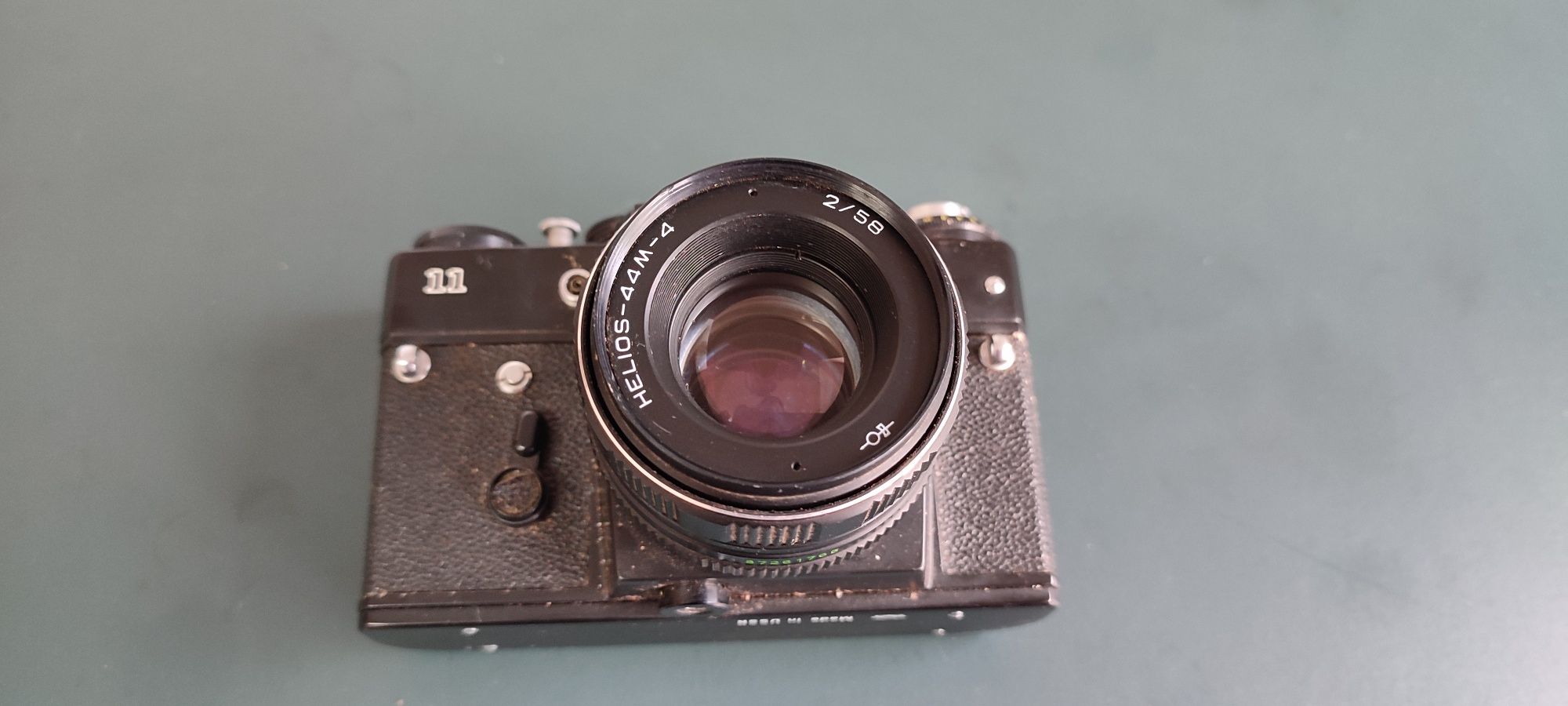 Zenit 11 + Obiectiv helios 44m-4