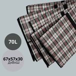 Клетчатая сумка 70л / 90л / 120л  (китайская сумка)