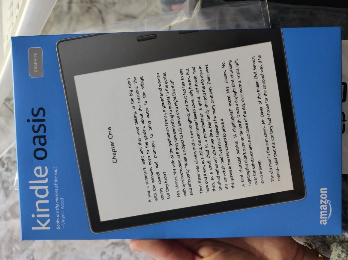 Безупречен четец Kindle Oasis 10th gen 7"