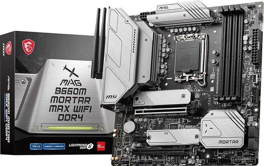 MSI MAG B660M MortaR MAX WI FI ddr4