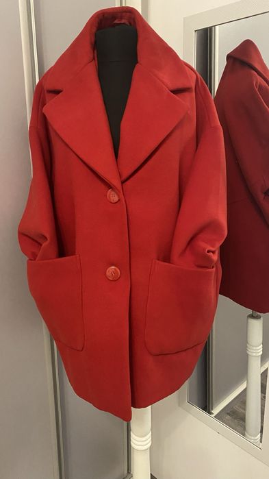 Palton dama stofa model oversize