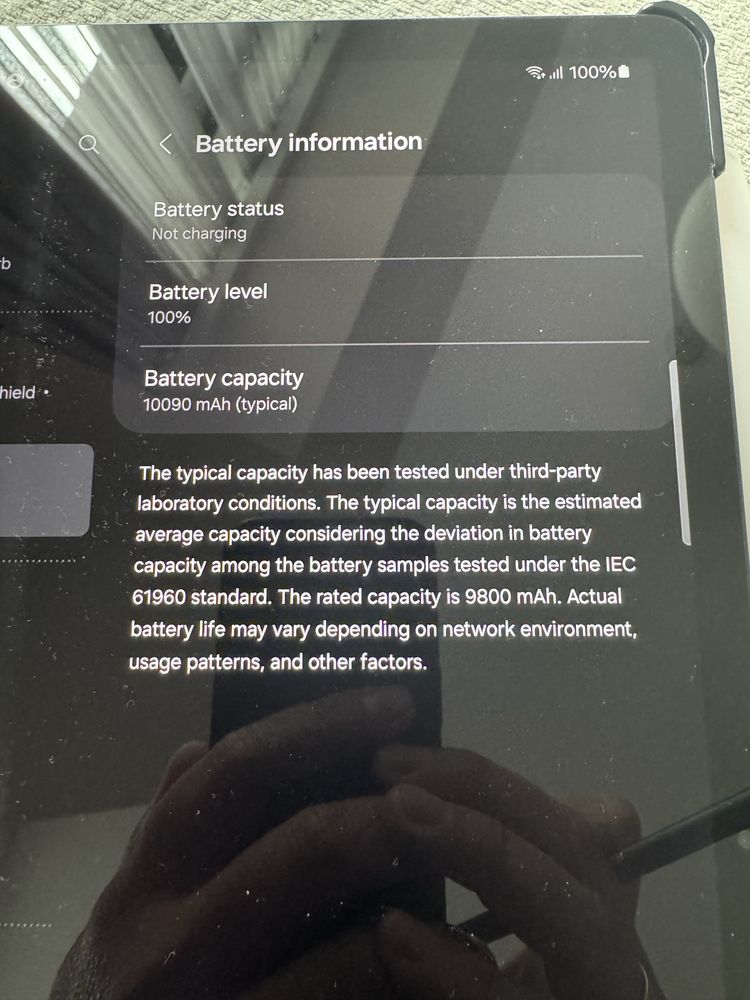 Samsung TAB S7 FE 5G - таблет с писалка