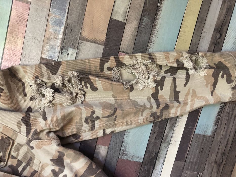 Камуфлажно дънково яке