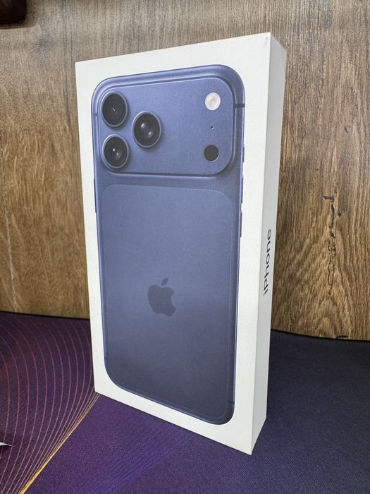 Новый запечатанный iphone 17 pro max 256 привезли из Малазии