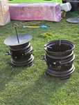 Disc grill soba gratar ceaune fonta pirostrie