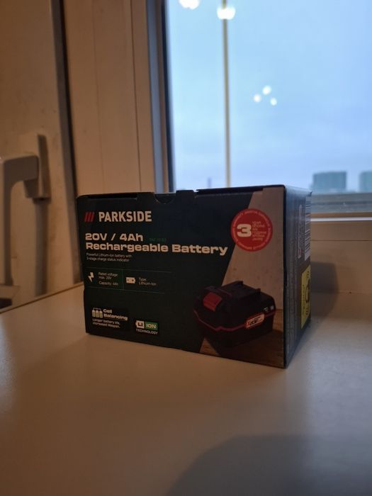 Acumulator parkside 20v 4ah 80wh 04/2025 cu garantie