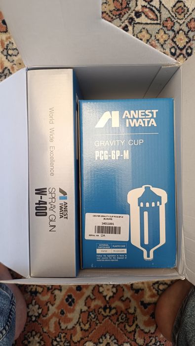 Нов Anest Iwata ,бояджийски пистолет