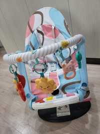 Кресло качалка шезлонг для новорождённых