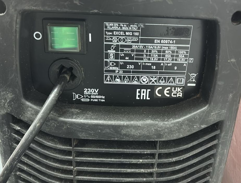 Invertor sudura Mig-Mag/ Flux / Brazare, Telwin Excel Mig 160, -A-