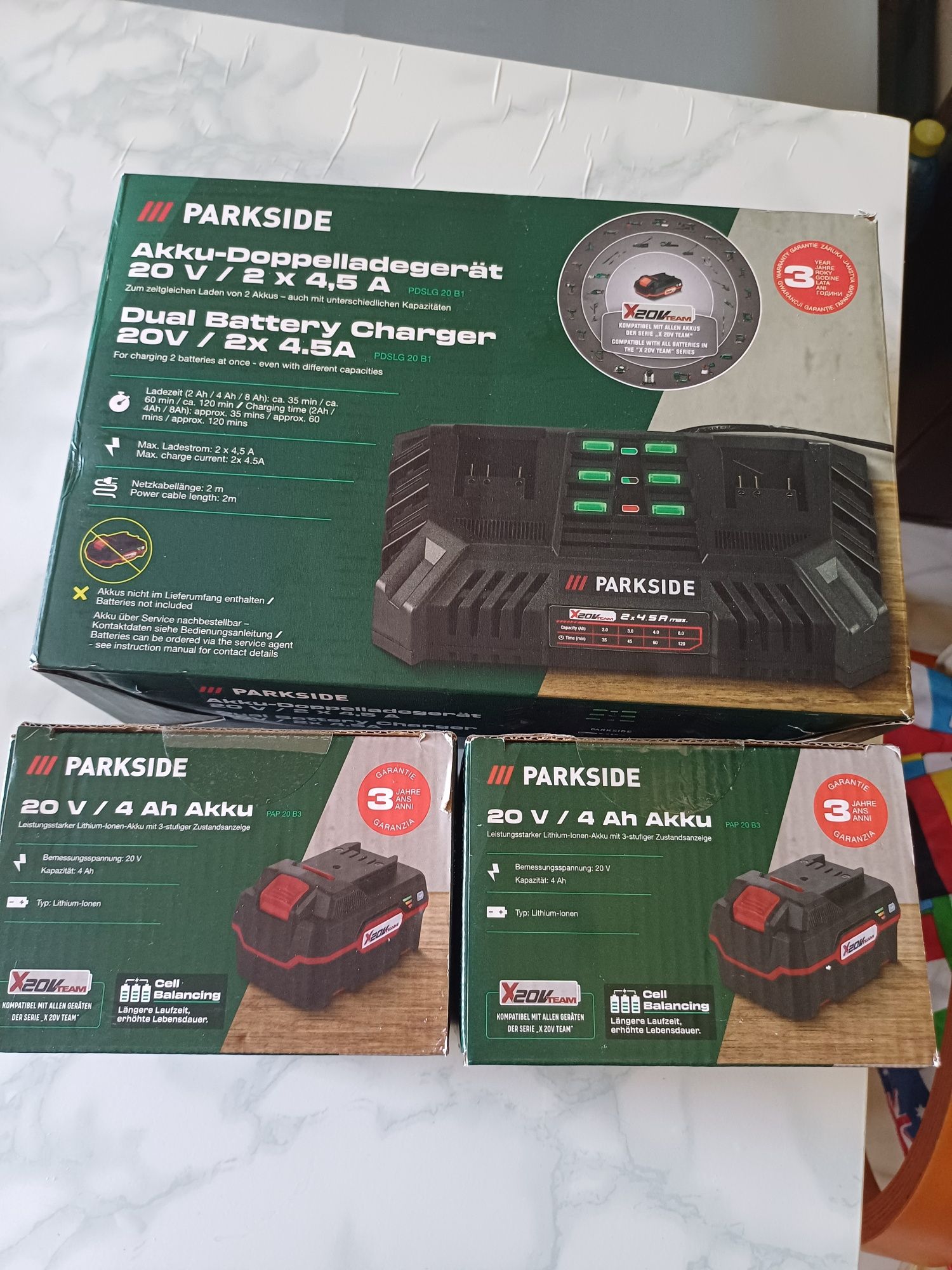 Produse parkside noi la paket