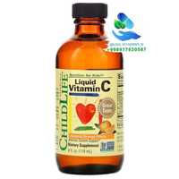 Витамин C в жидкой форме, натуральный апельсиновый вкус, 118,5 мл (4 ж