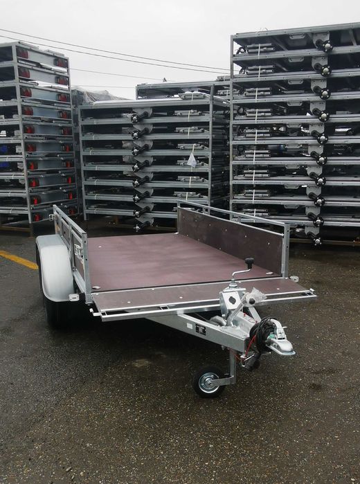 REMORCA CLUJ, CARGO 25 W/1300 kg-2500*1350*400 mm- CU SISTEM FRANARE