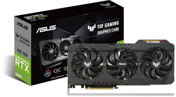 Видеокарта Asus Tuf Gaming RTX3080 OC V2 10GB GDDR6X