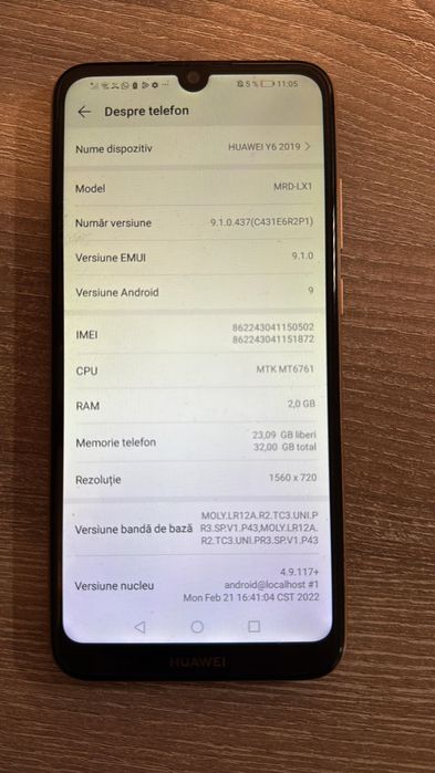 vand telefon huawei y6 2019