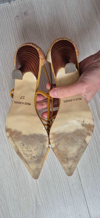 Pantofi piele de sarpe