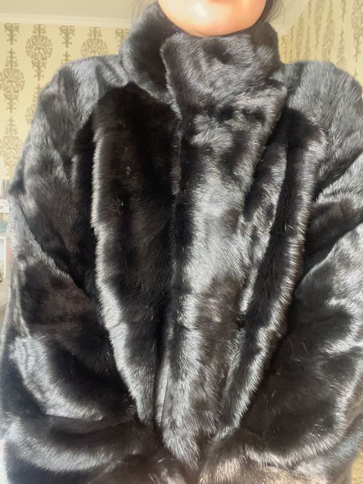 Норковая шуба б/у