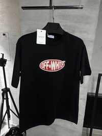 OFF-WHITE черна тениска (Farfetch етикет)