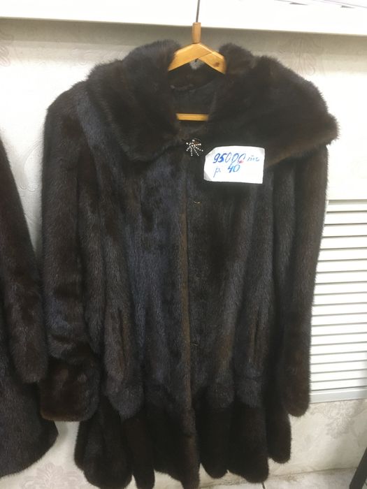 Женская норковая шуба