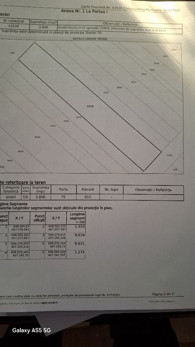 Teren  intravian agricol de vanzare  in Focsanei si langa A7