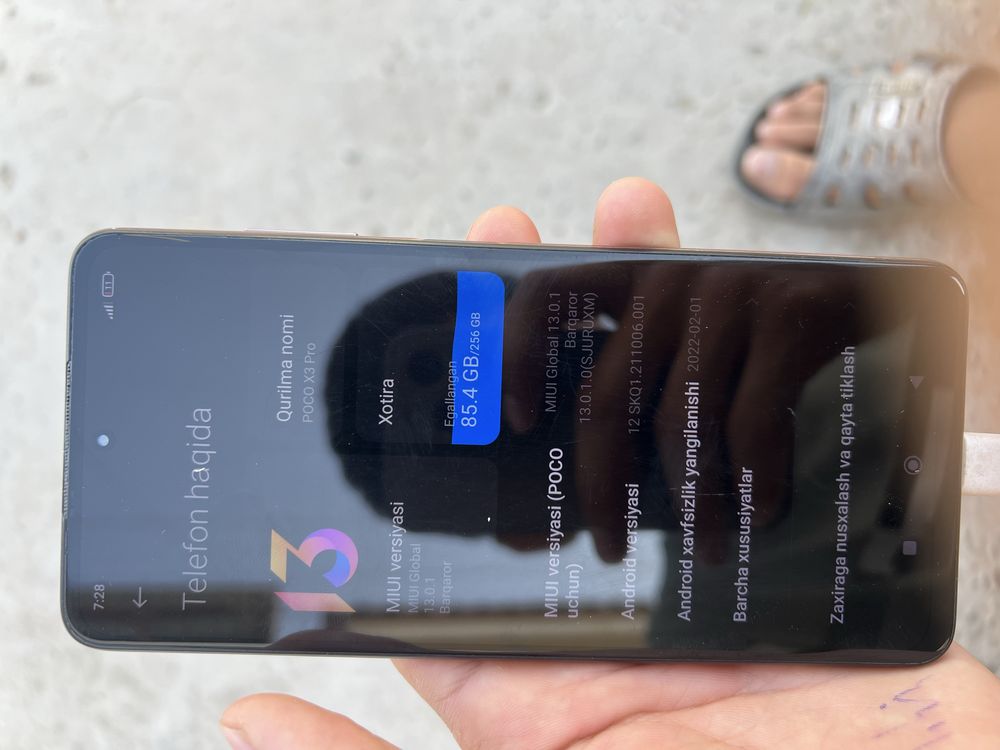 Poco x3 pro 8/256 gb zor ishlidi pubg 60 fps ochadi
