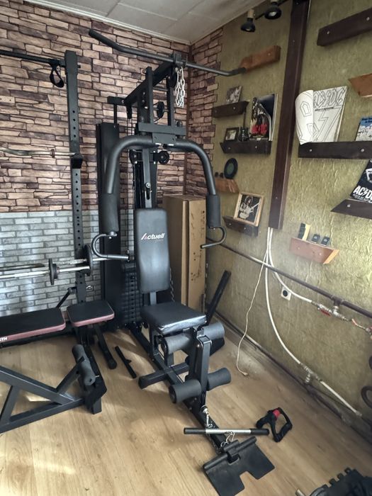 Гладиатор + фитнес уреди и тежести