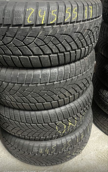 Бу шины 245/55/17   4штук(комплект)