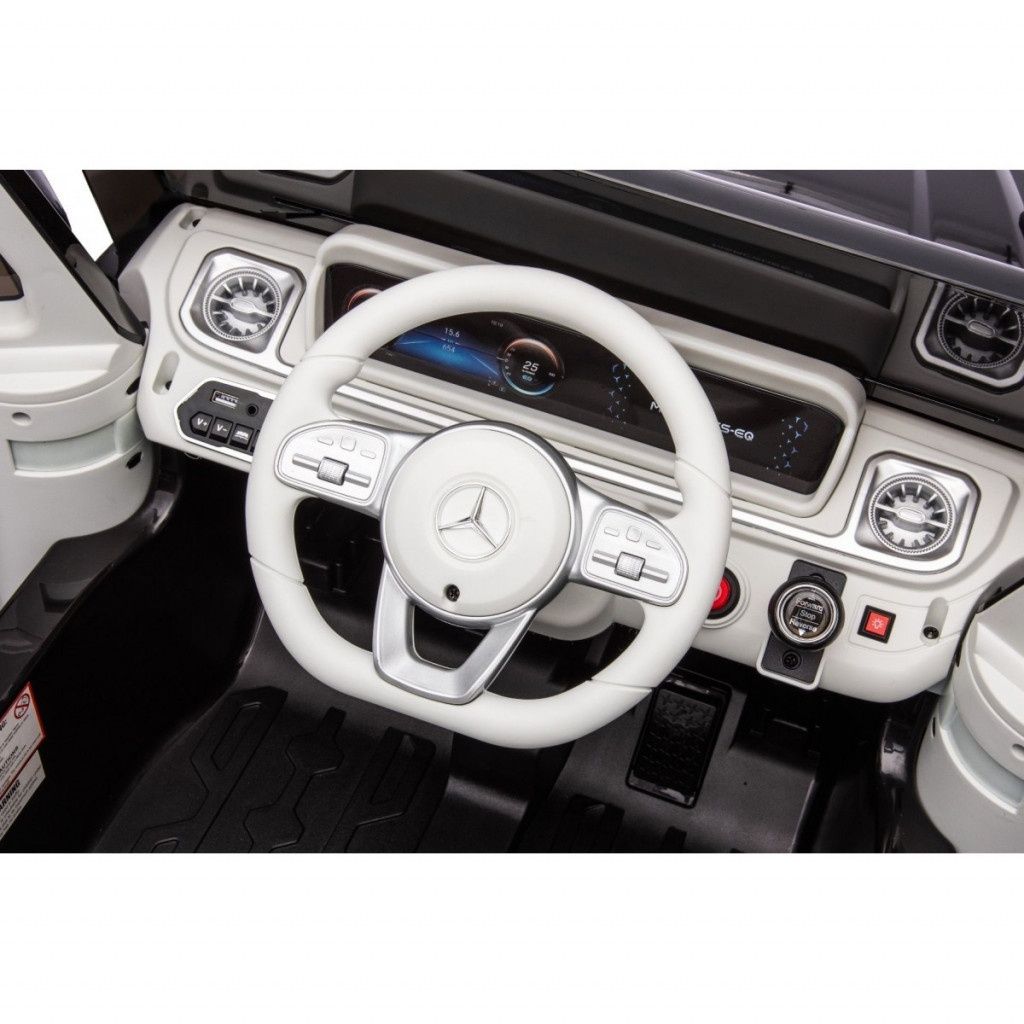 Акумулаторен джип Mercedes EQG Electric G-Class 12V с отварящи се врат