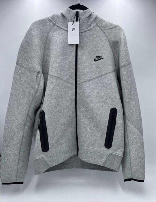 Оригинален Мъжки екип Nike tech fleece Grey